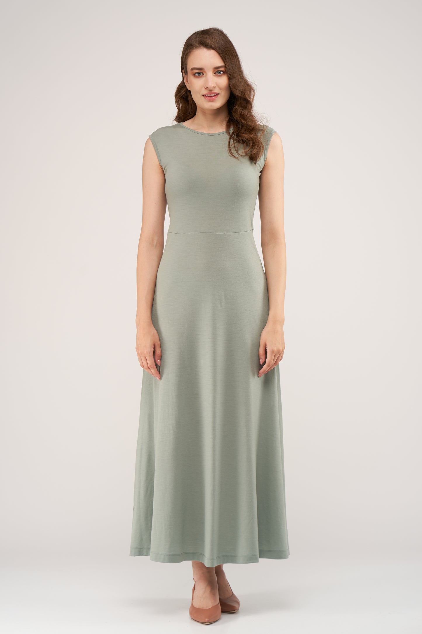 Kate Merino Dress Mint