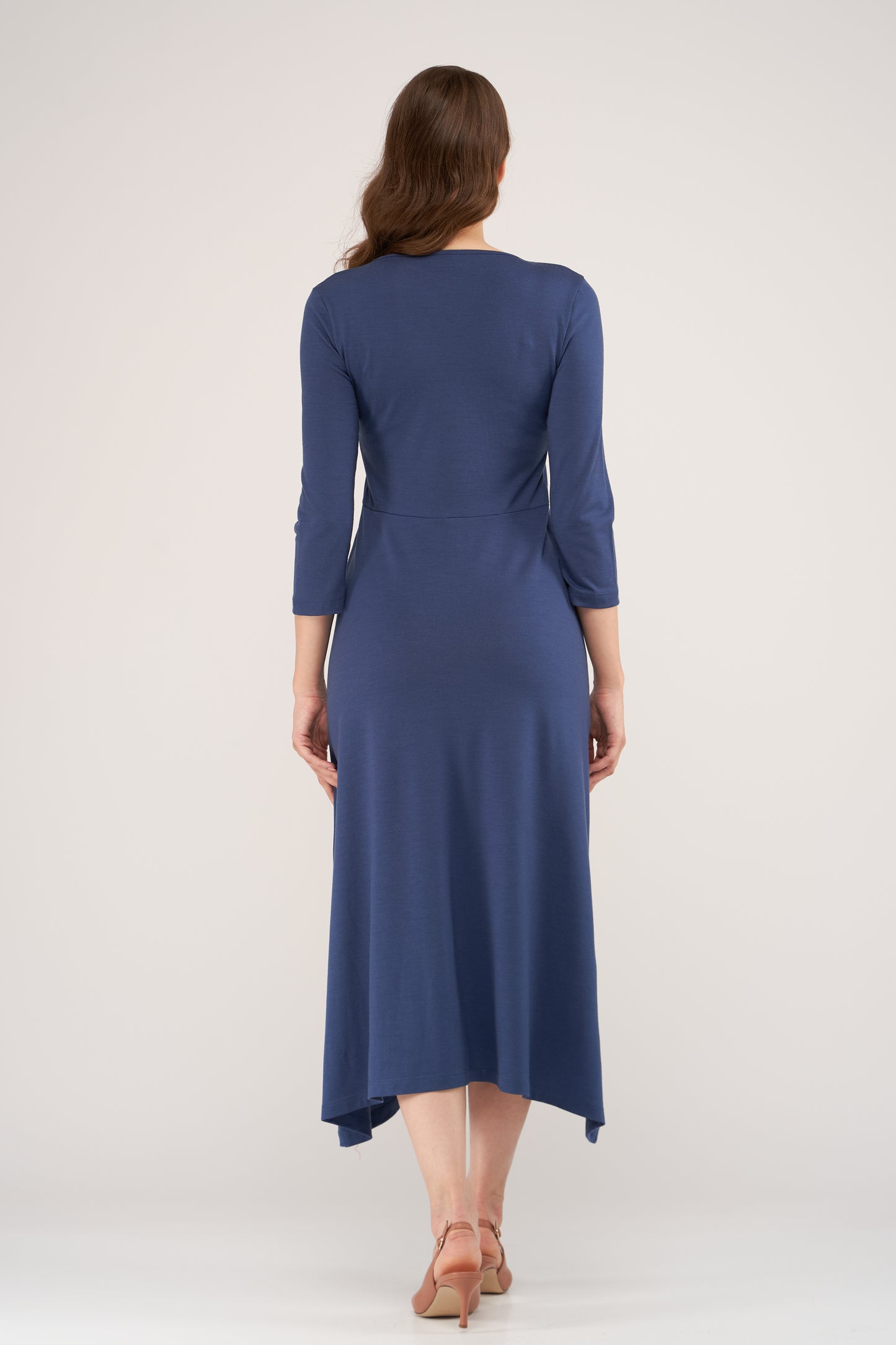 Sophie Merino Dress Moonlight Blue