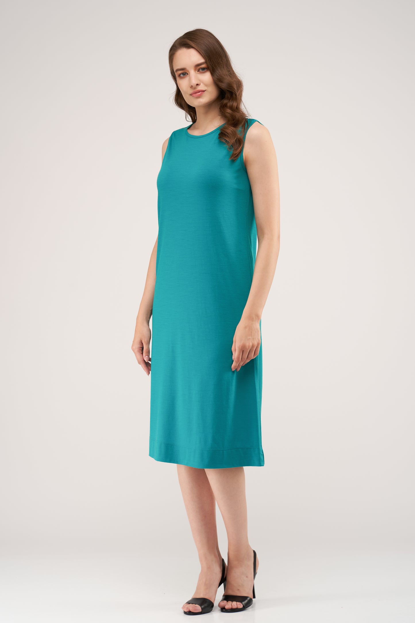 Lara Merino Dress Sapphire