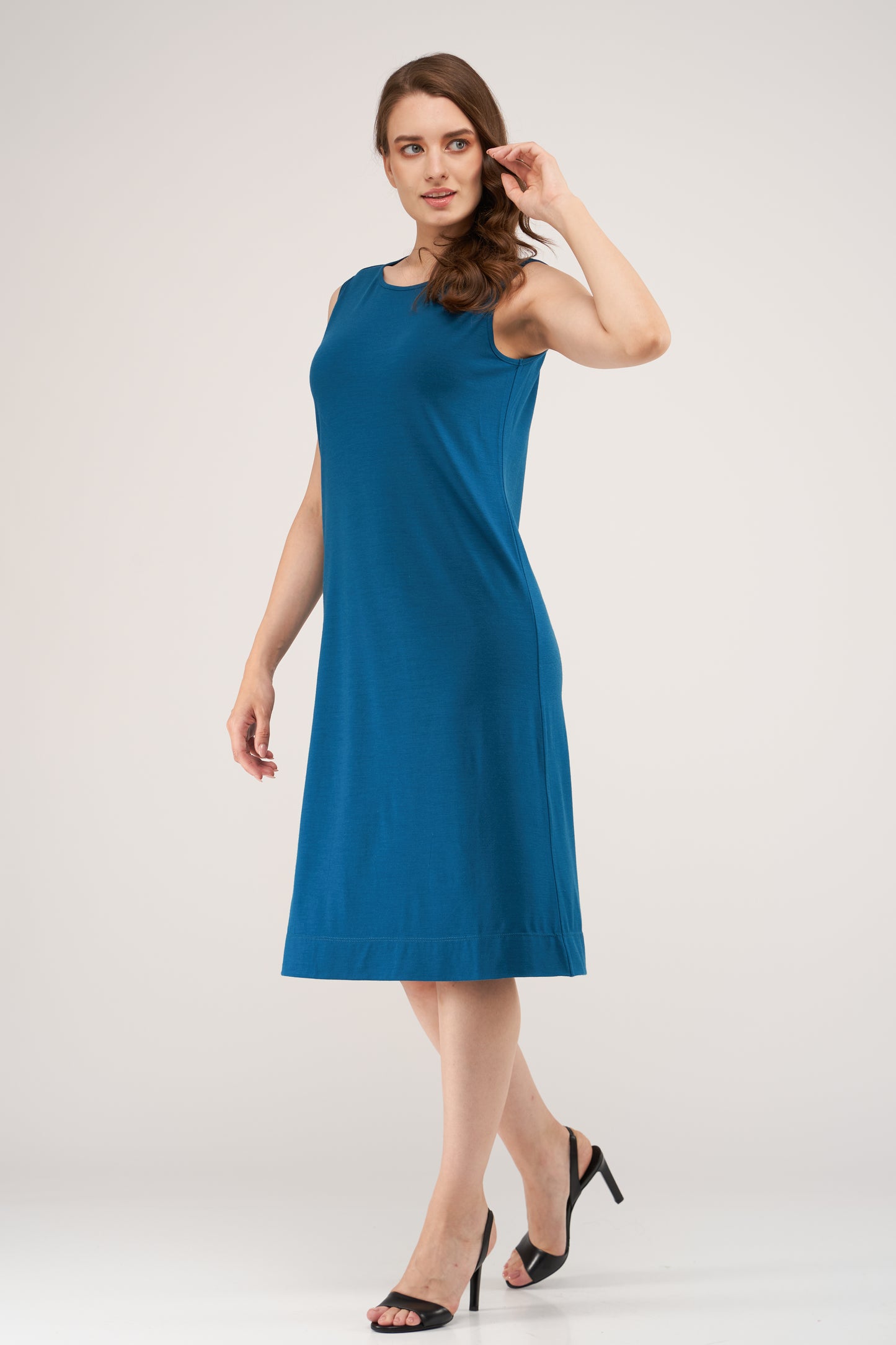 Lara Merino Dress Teal