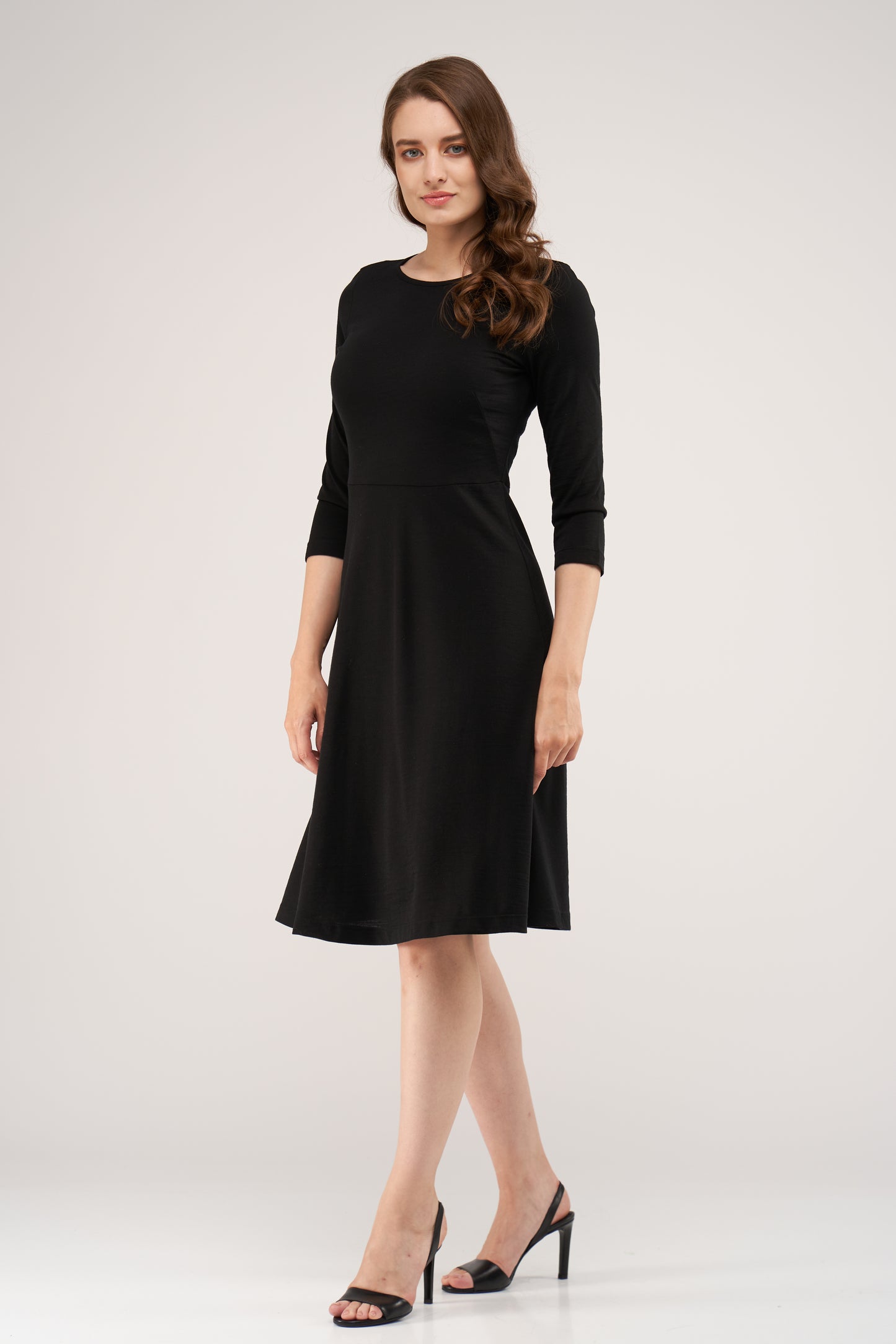 Stephanie Merino Dress Black