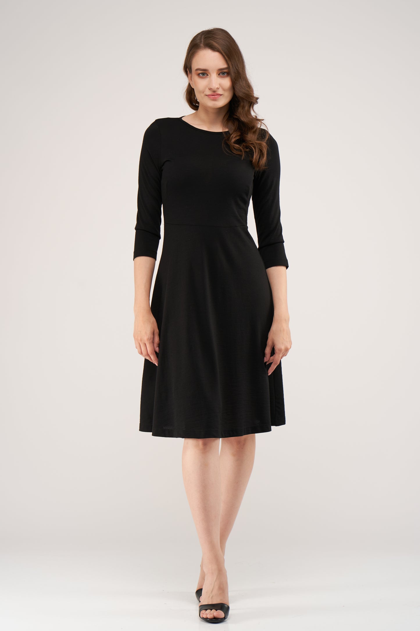 Stephanie Merino Dress Black