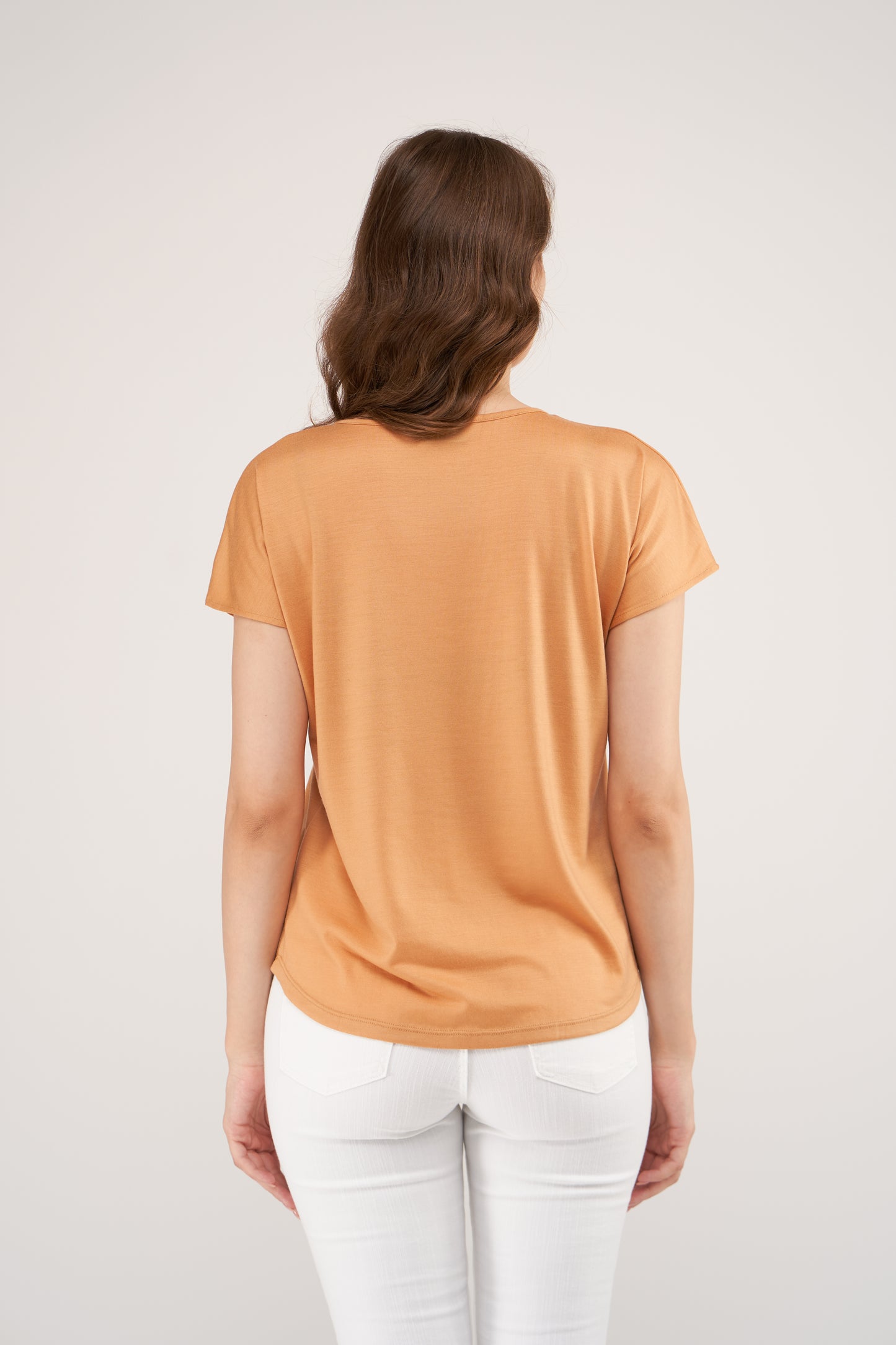 Coleen Merino Loose Top Golden