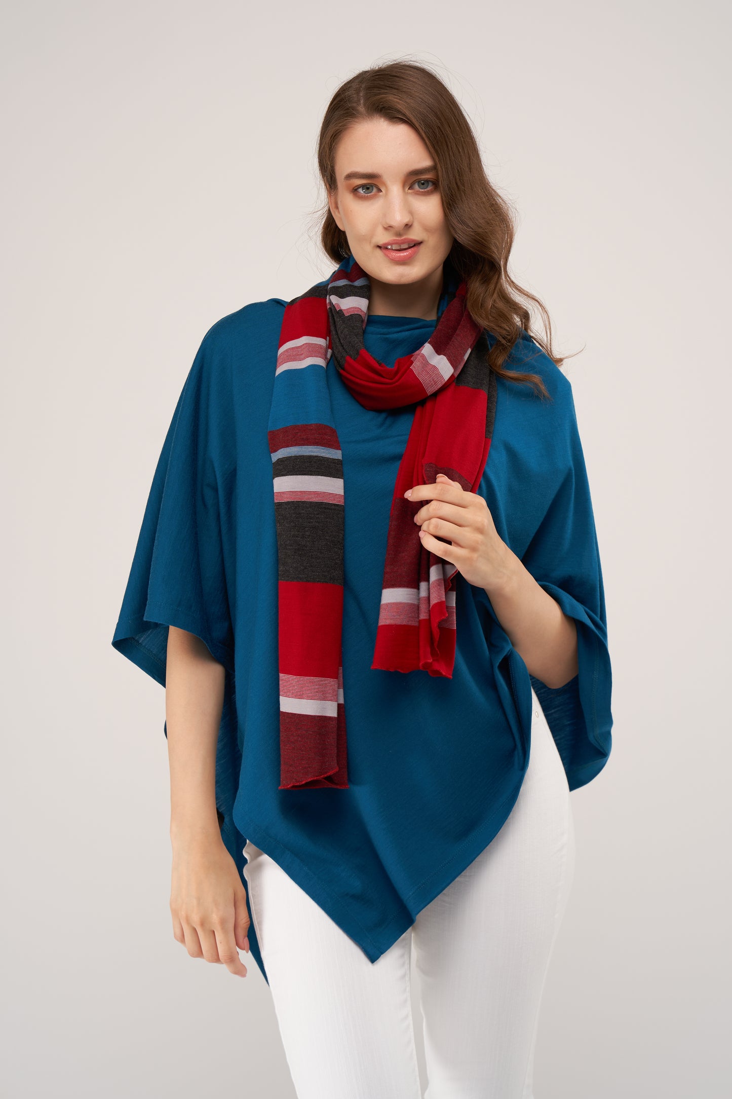 Light Merino Scarf Stripe